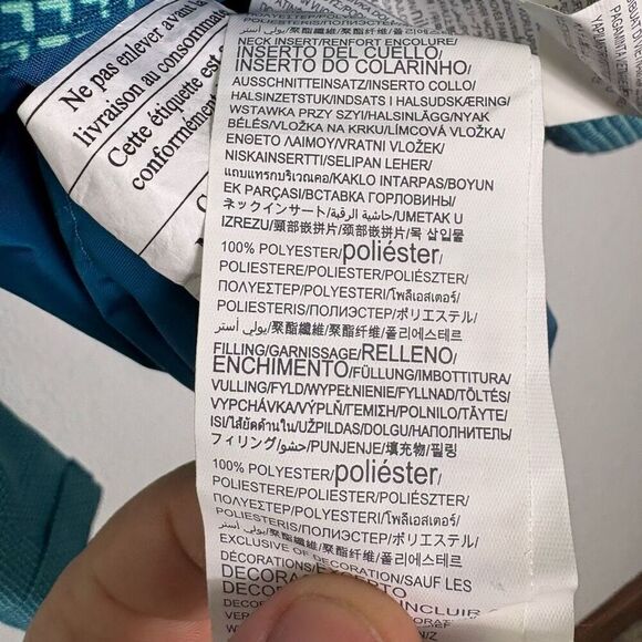 Under Armour Storm Light Blue Patterned Hooded Ski/Snowboard Fleece Lined Winter - Picture 13 of 13